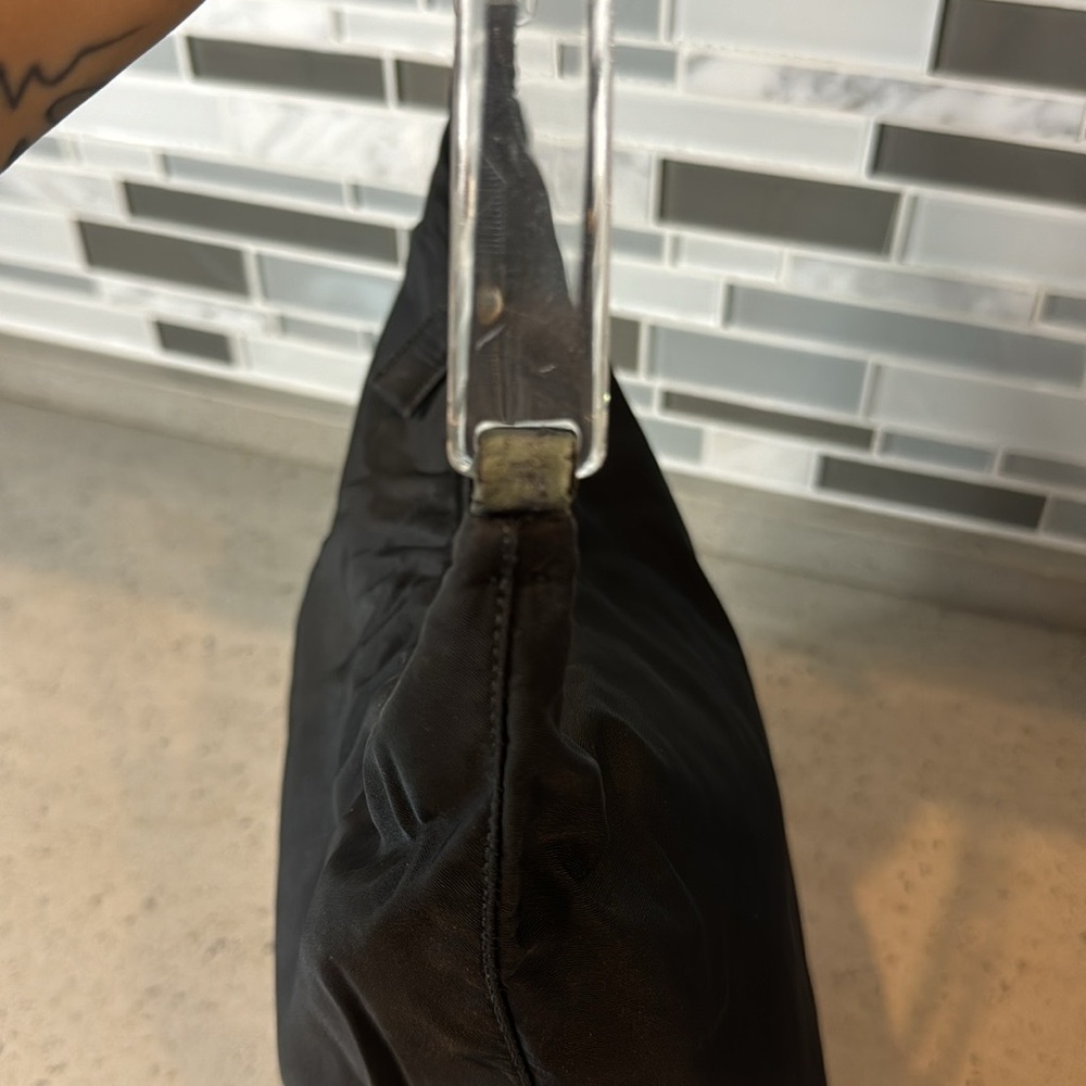 PRADA - Nylon Shoulder Bag - Picture 3 of 14